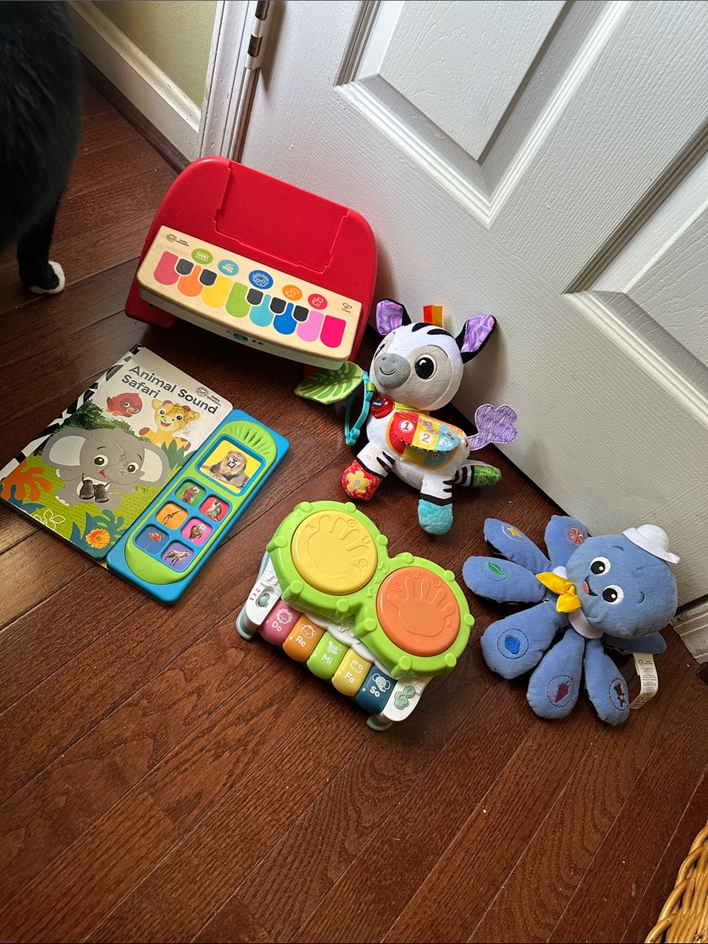Colorful Kids Musical Drum & Toys Set - Red, Green, Blue